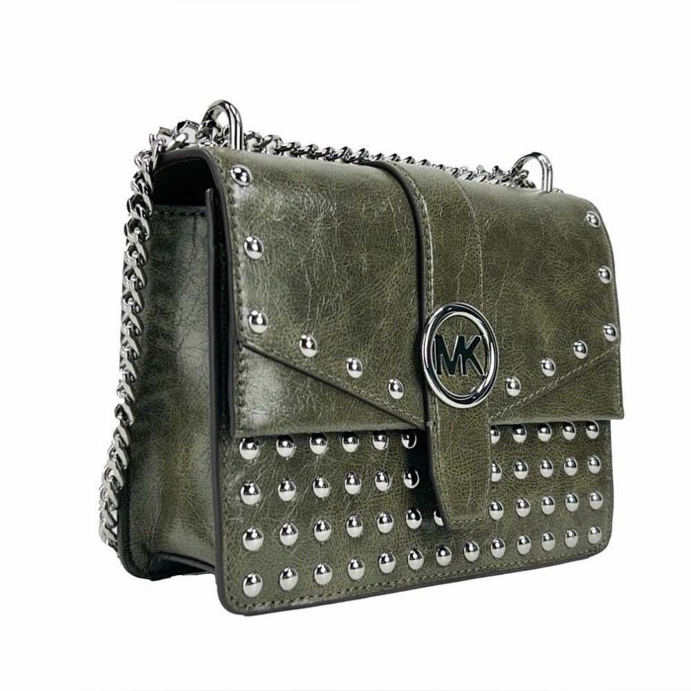 Michael Michael Kors small shoulder Olive green  Crossbody Bag - Picture 12 of 13